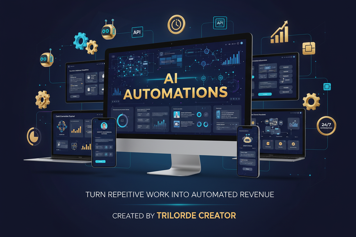 AI Automations - Turn Repetitive Work Into Automated Revenue by Trilorde Creator
