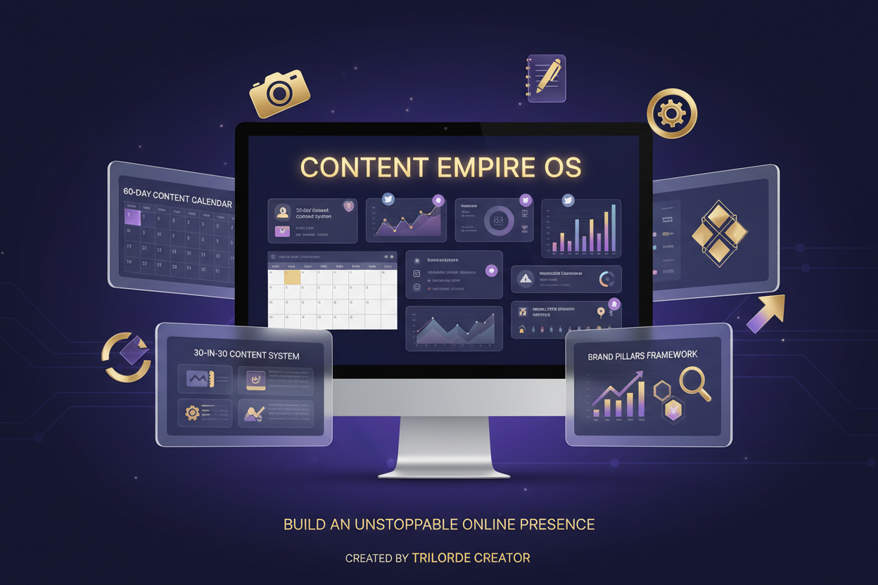 Content Empire OS - Build an Unstoppable Online Presence by Trilorde Creator