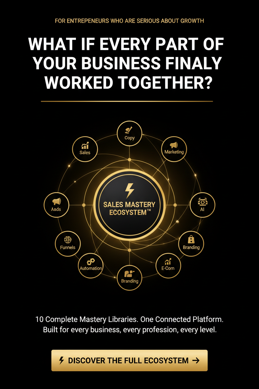 ⚡ SALES MASTERY ECOSYSTEM™ 🌐