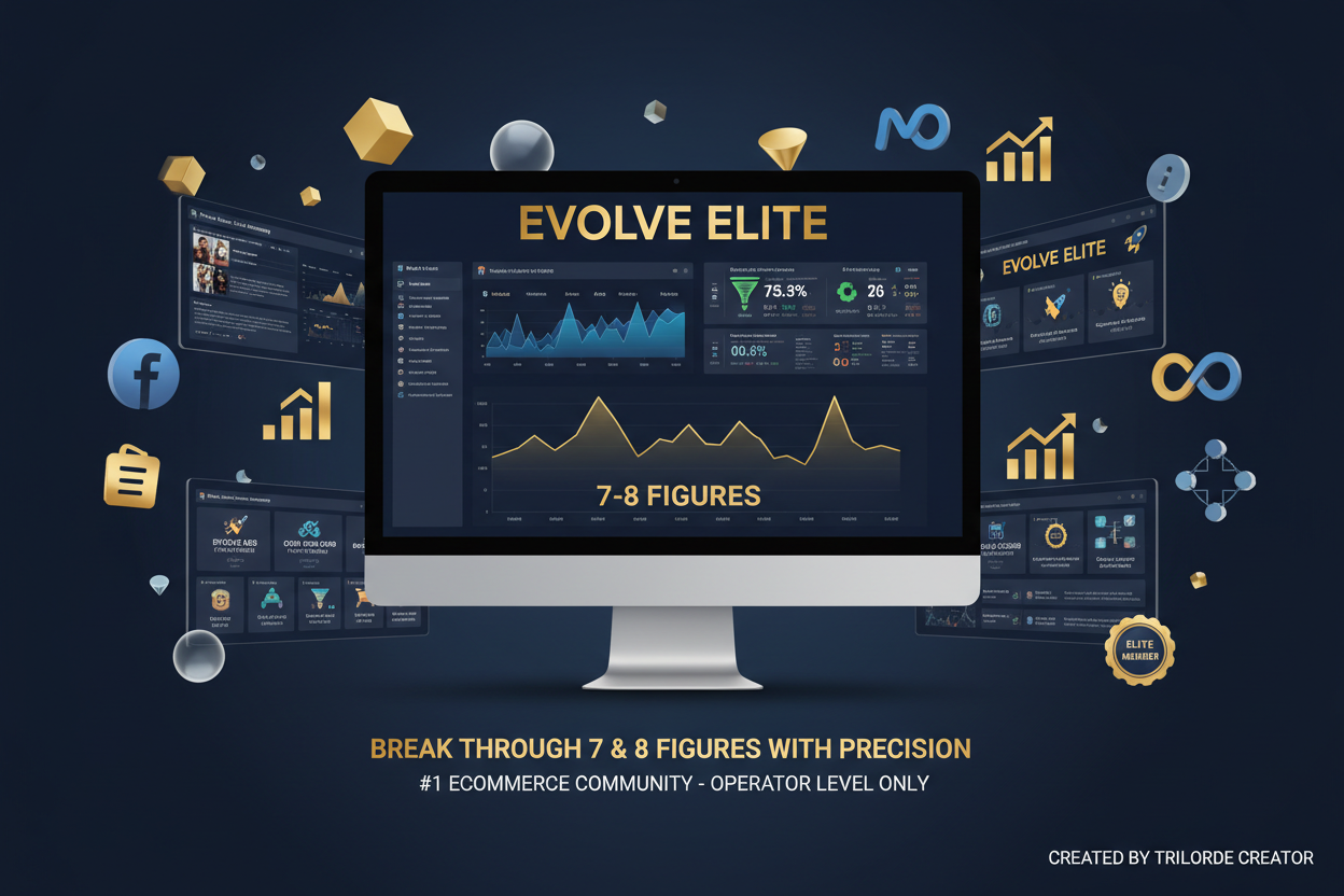 EVOLVE ELITE: THE PAID TRAFFIC & CRO SCALING COMMUNITY by Trilorde Creator