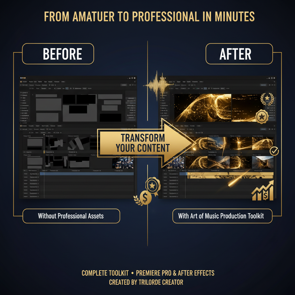 The Art of Music Production - Before and After Transformation