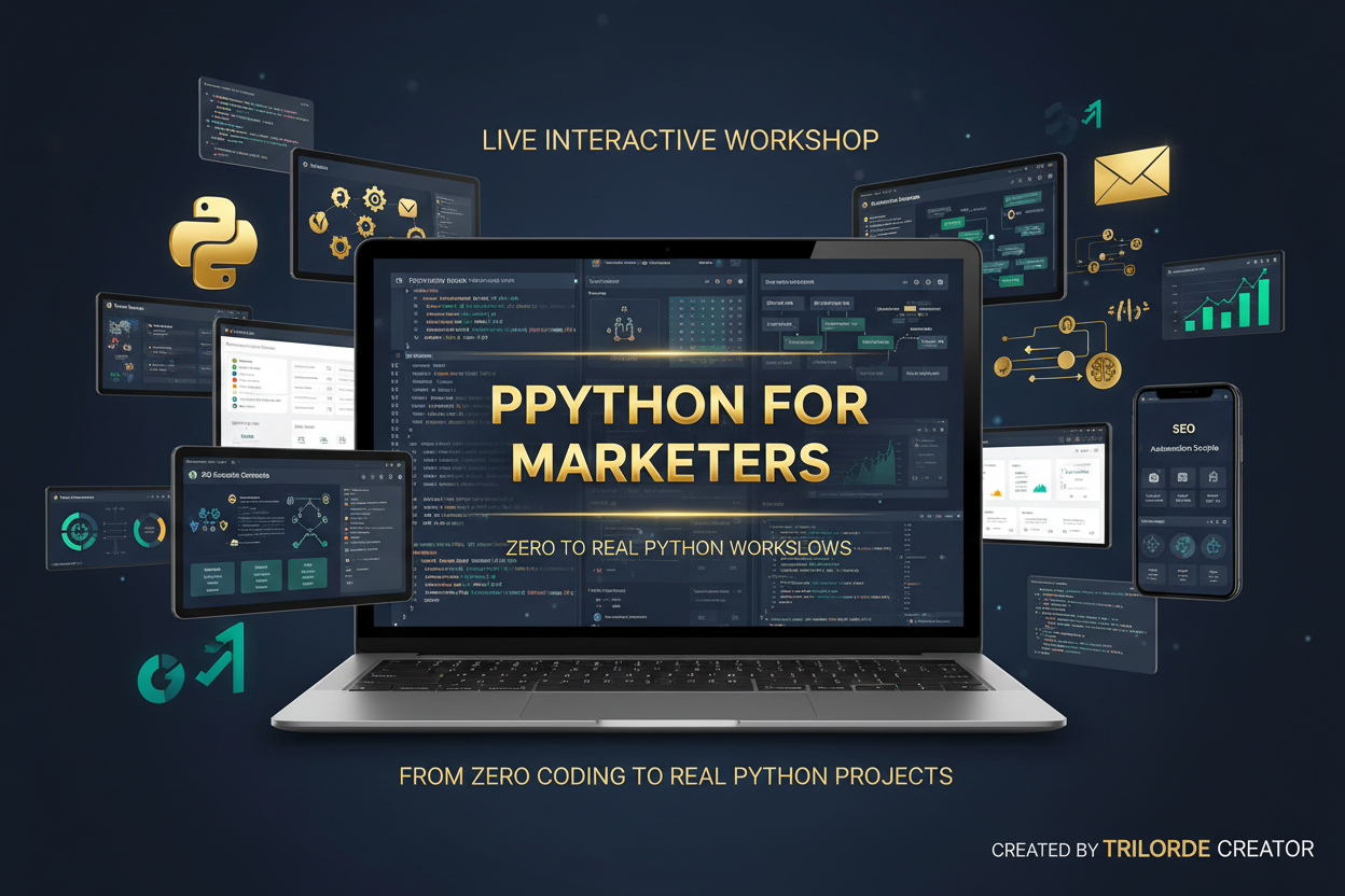 Introduction to Python for Marketers by Trilorde Creator