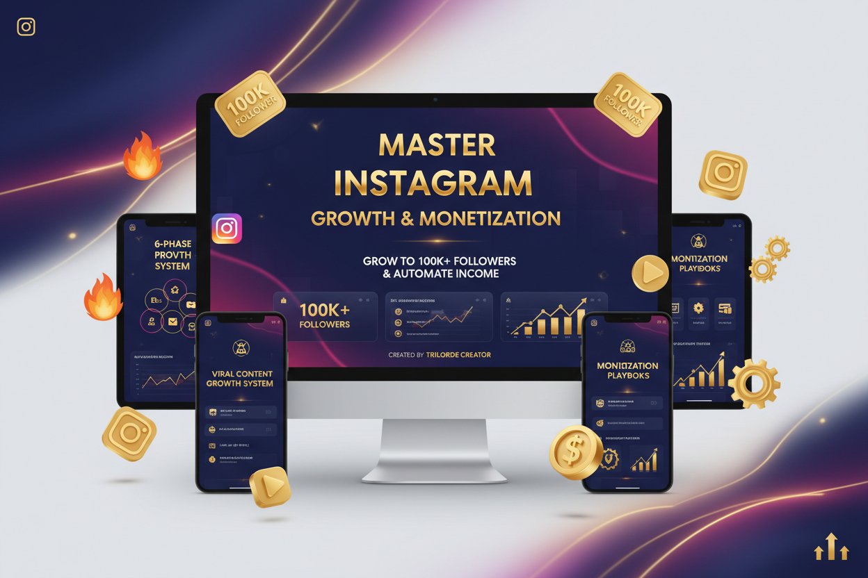 Master Instagram Growth & Monetization by Trilorde Creator