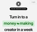 ONLINE CREATOR COURSE