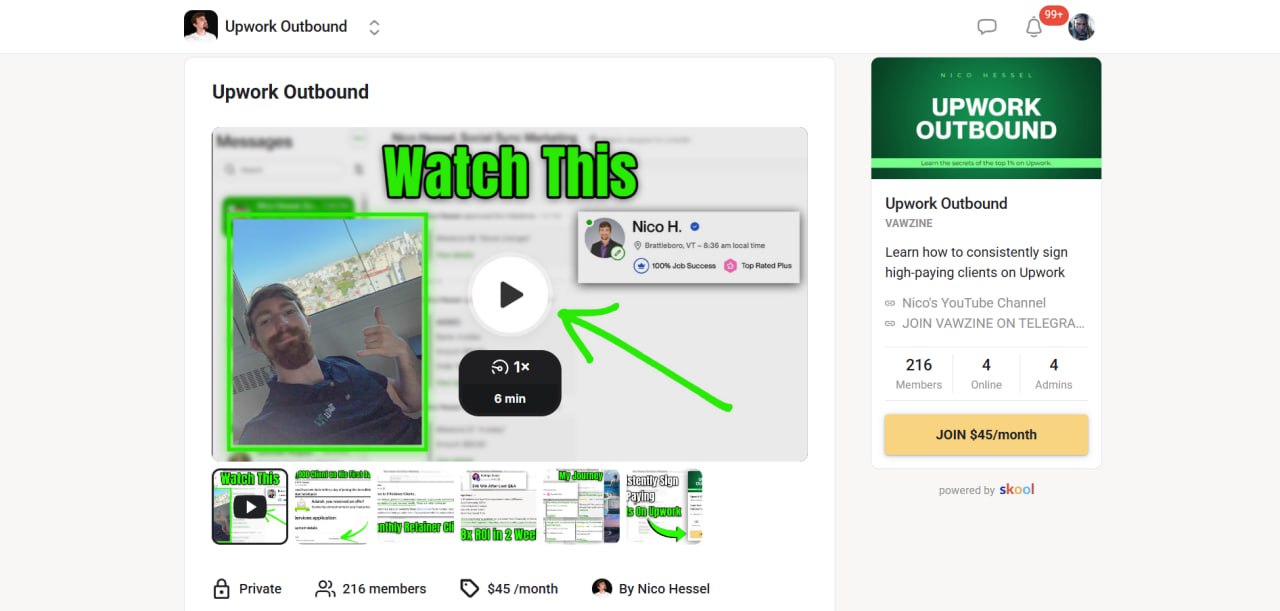 Upwork Outbound🤩