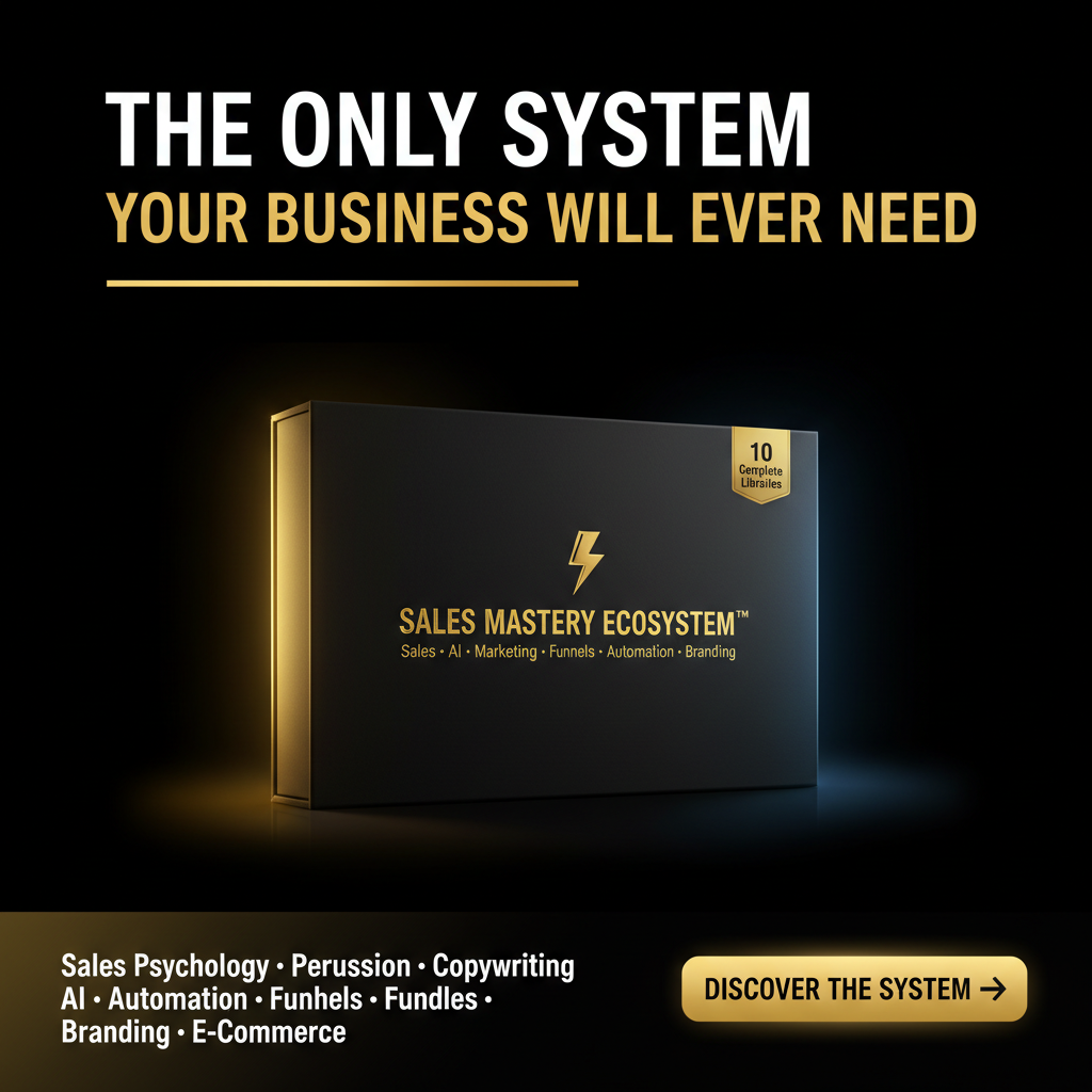 ⚡ SALES MASTERY ECOSYSTEM™ 🌐