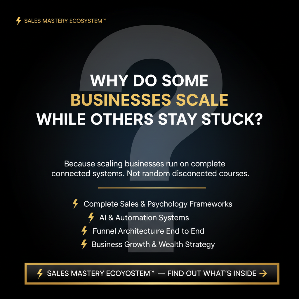 ⚡ SALES MASTERY ECOSYSTEM™ 🌐