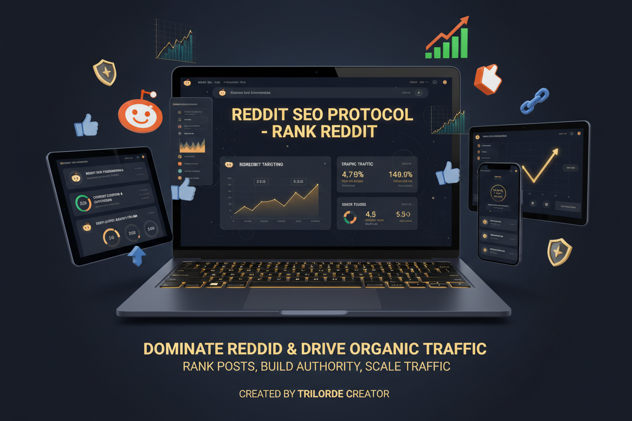 REDDIT SEO PROTOCOL - RANK REDDIT by Trilorde Creator