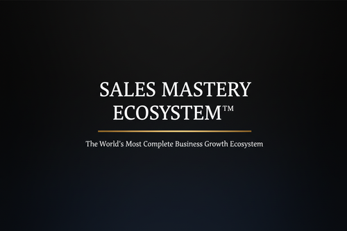 Sales Mastery Ecosystem Hero Banner