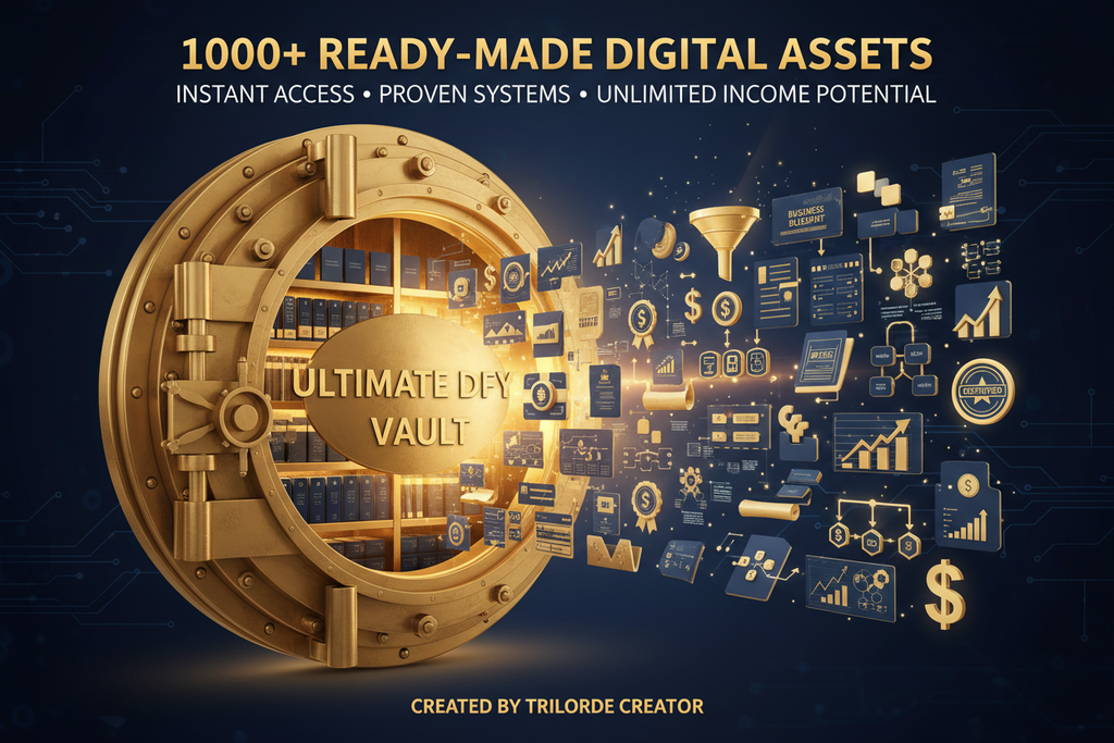 🔐 Ultimate DFY Vault — The World's Most Complete Done-For-You Digital Income & Business Library